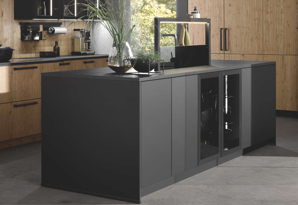 cuisine Bauformat ilot de cuisine